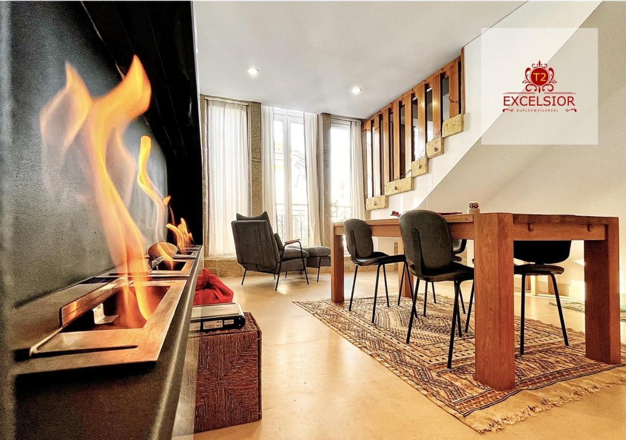 Appartamento T2 Duplex - Exclusivo No Centro Historico Vila Real Esterno foto