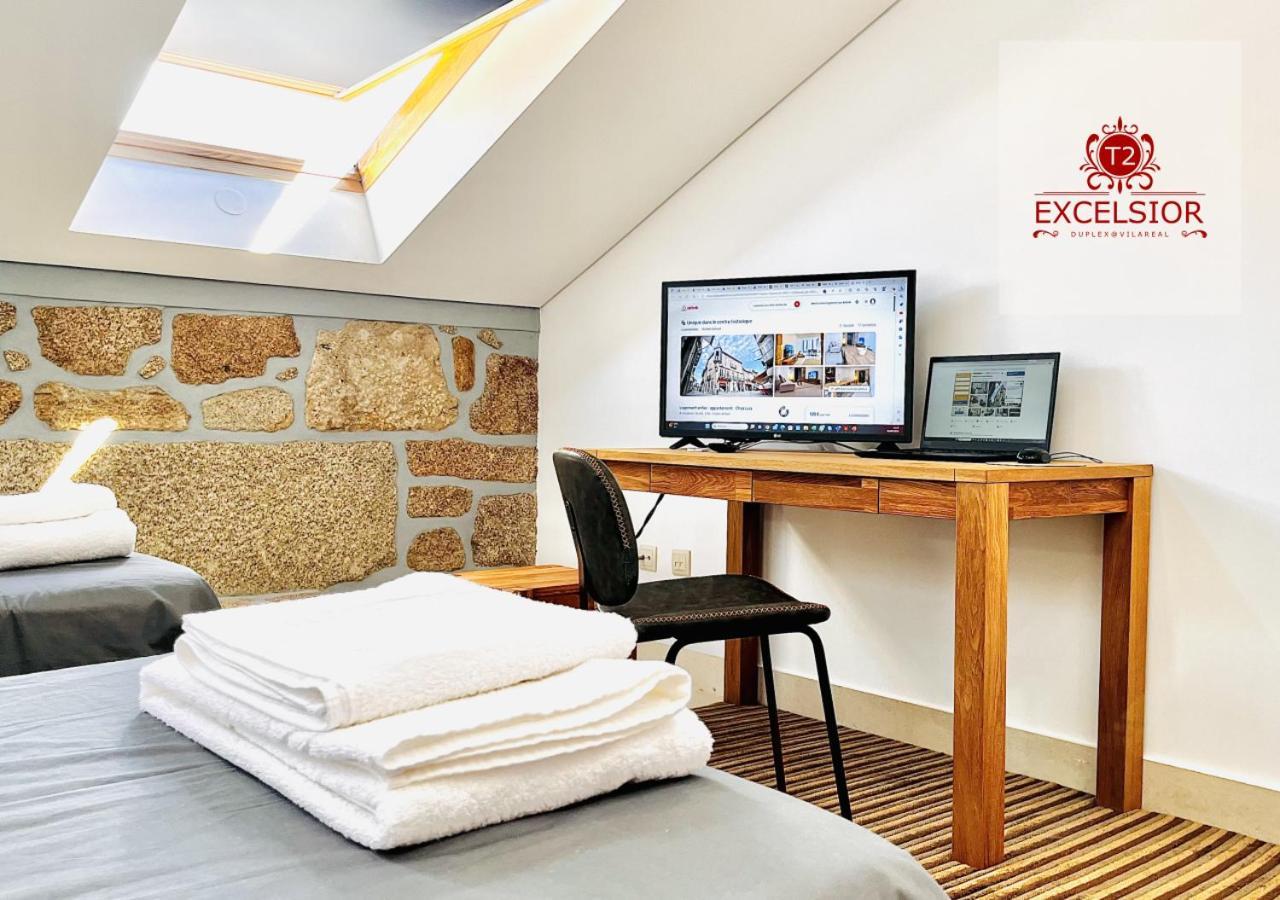 Appartamento T2 Duplex - Exclusivo No Centro Historico Vila Real Esterno foto