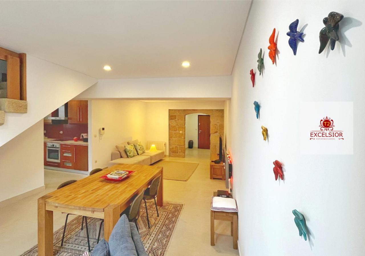 Appartamento T2 Duplex - Exclusivo No Centro Historico Vila Real Esterno foto